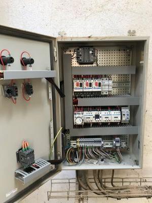 ARMOIRE DE COMMANDE ASPIRATION + PRESSE