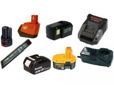 Photo Batteries + Chargeurs pour Electroprotatifs