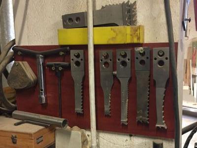 BEDANES POUR MORTAISEUSE OMB1V MASTERWOOD