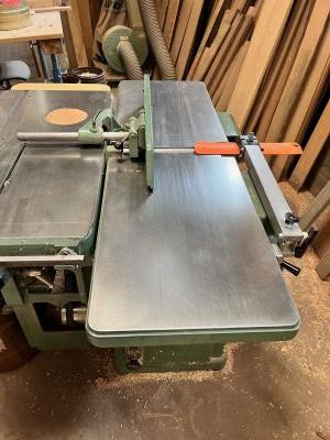 Combinée Lurem table de dégauchissage