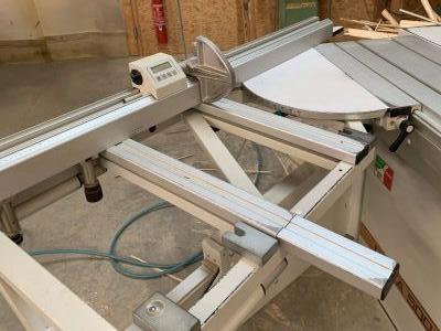 INCLINAISON DU CHASSIS A EQUARRIR SUR SCIE CIRCULAIRE UNICA 500 GRIGGIO