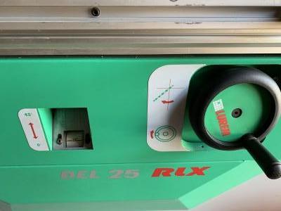 Index + volant inclinaison lames Scie Circulaire DEL 25 RLX LUREM