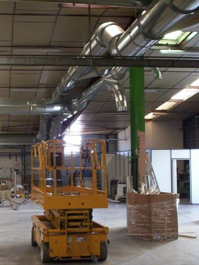 INSTALLATION RESEAU D'ASPIRATION