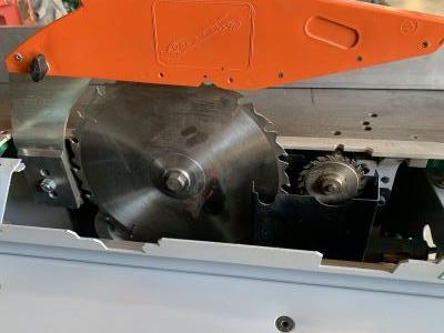 Lame Ø315mm + inciseur extensible  Scie Circulaire DEL 25 RLX LUREM