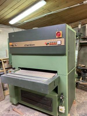 Ponceuse large bande CHAMBON Type 1002