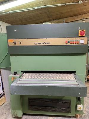Ponceuse large bande CHAMBON Type 1002