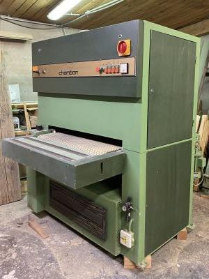 Ponceuse large bande CHAMBON Type 1002