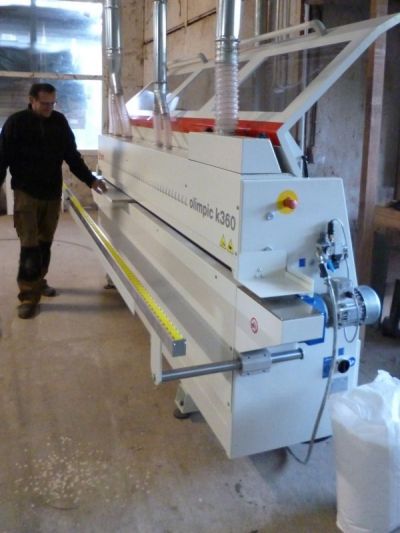 Réglages + Tests sur Plaqueuse K360 SCM