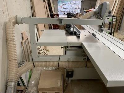 SCIE A FORMAT AVEC INCISEUR HOLZPROFI FPM3200VR-MONO