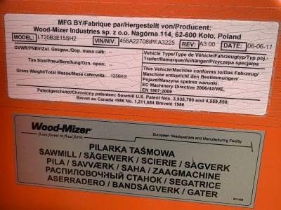 Scierie Lt 20B woodmizer
